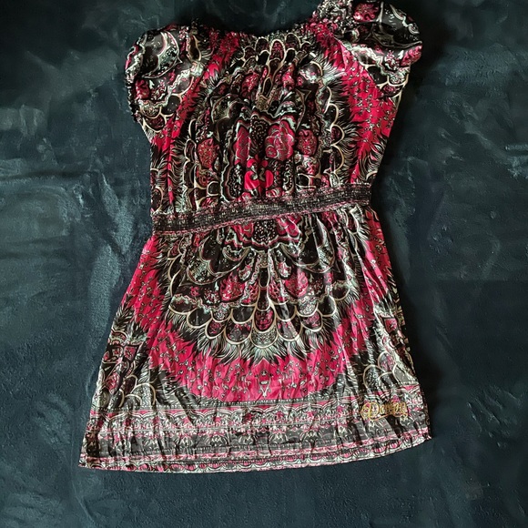 Dereon by Beyoncé Mini Dress with multicolored print! - Picture 1 of 2